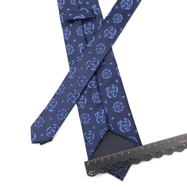 Classic Blue Red Gray Men's Tie Business Formal Wedding 8cm Necktie Jacquard Woven Cravat Fashion Shirt Dress Daily Accessories 3