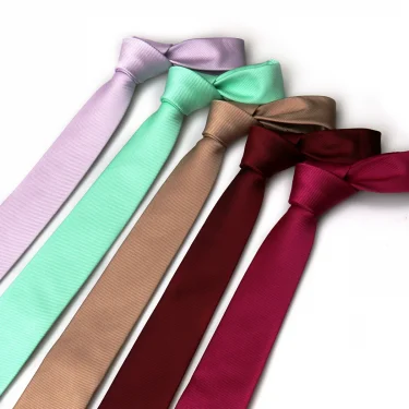 Novelty Luxury Elegant 6cm Neck ties Solid Color Waterproof Tie Bussiness Wedding Party Gifts For Men Classic Suit Accessories 2