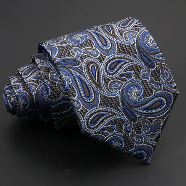 Novelty Paisley Ties Men's Fashion Tie 8 cm Necktie Neck Tie For Business Wedding Floral Bowtie Groom Neck Tie Cravat Gifts 6