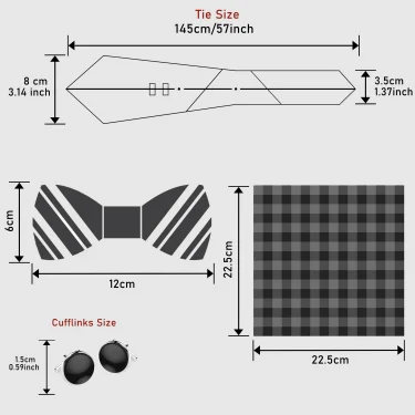Mix Colors Holiday Gift Tie Pocket Squares Cufflink Set Necktie Box For Man Green Floral Fit Business Formal Party 2