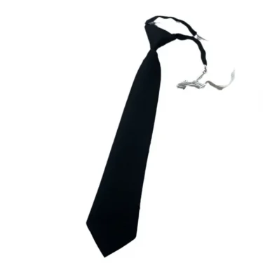 Trendy JK Ties College Student Shirt Suit Neckwear Solid Brown Neckties For Men Women Lazy-tie Bachelor's Uniform Short Neck Tie 5