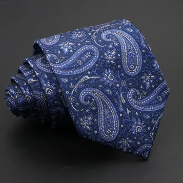 Novelty Paisley Ties Men's Fashion Tie 8 cm Necktie Neck Tie For Business Wedding Floral Bowtie Groom Neck Tie Cravat Gifts 5
