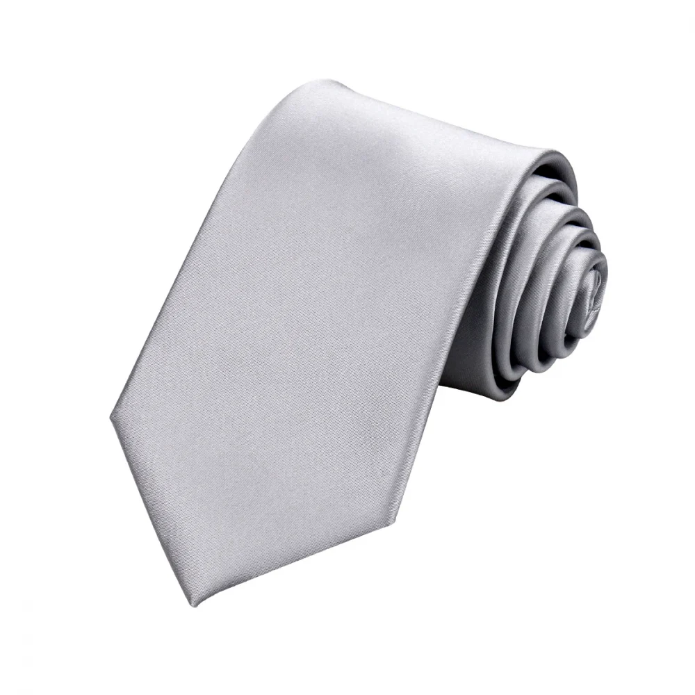 HUISHI 8CM Men's Solid Dark Blue Color Neck Tie 6cm Waterproof Jacquard Necktie Daily Wear Cravat Wedding Party For Men 3