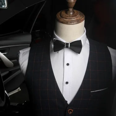 Bowtie men formal necktie commercial wedding butterfly male marriage bow ties for business Dress Shirt gift white shirt 2