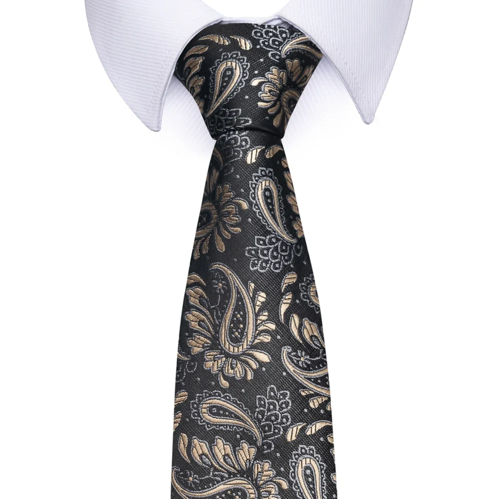 Brand Classic Grey Plaid 8 cm Silk Tie For Men Suit Accessories Wedding Gravatas Fit Workplace Birthday Gift 6