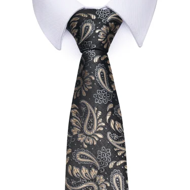 Brand Classic Grey Plaid 8 cm Silk Tie For Men Suit Accessories Wedding Gravatas Fit Workplace Birthday Gift 6