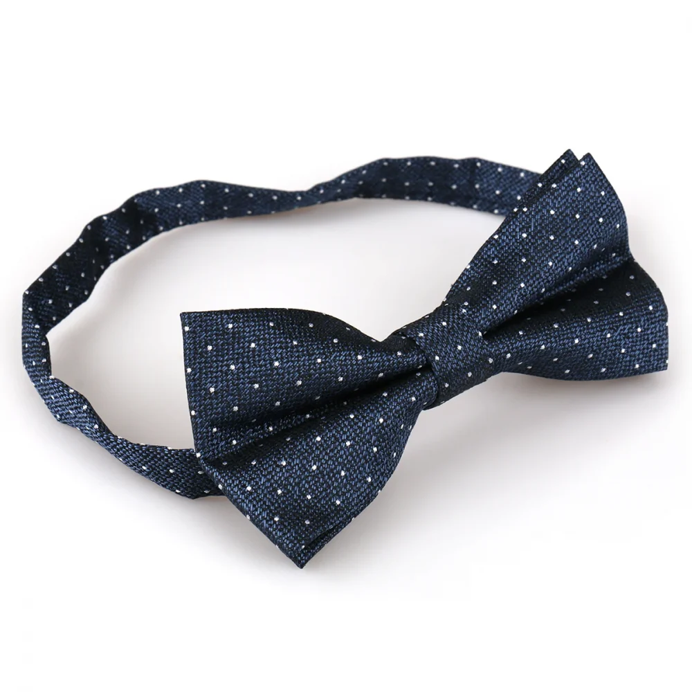 Bowtie Men Set Pocket Square Bow Tie Jacquare Paisley Floral Hanky For Man Black Butterfly Handkerchief Suit Pre-Tied Gifts 6