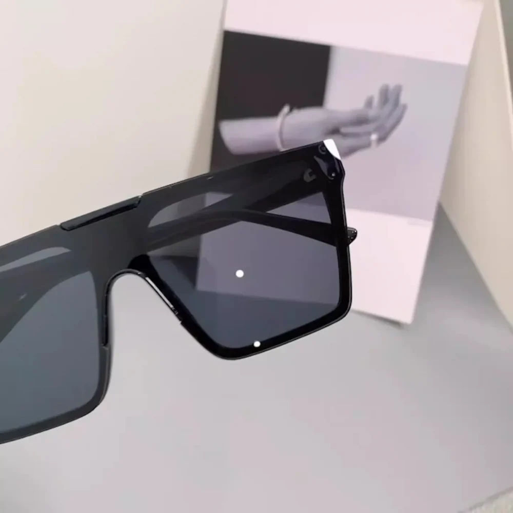 HEAT WAVE luxury brand design one-piece fashionable glasses for men and women cross-border driving sunglasses HW04 eyewear 2