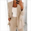 beige top