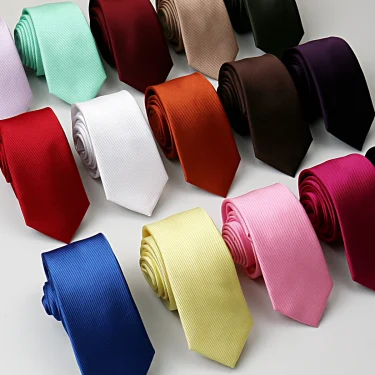 Novelty Luxury Elegant 6cm Neck ties Solid Color Waterproof Tie Bussiness Wedding Party Gifts For Men Classic Suit Accessories 1