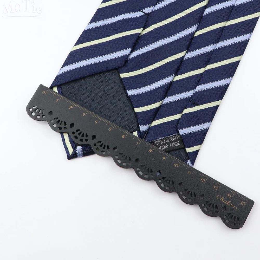 Fashion Men's Classic Stripe Ties Wedding Business Neckties Jacquard Narrow Tie Party Formal Suit Shirt Gravatas Accessory Gift 3