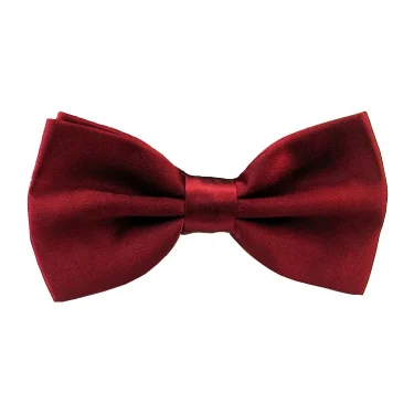 Classic Men Bowtie Boys Grils Children Bow Tie Fashion Solid Color Green Red Black White Green Wedding Ties Accessories 6