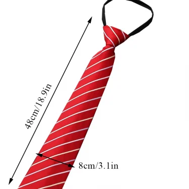 Lazy Zipper Men's Tie Business Formal Dress Wear Stripe Solid Color Zipper Necktie Wholesale Gifts for Men Slim Skinny Tie 5