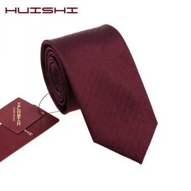 Unisex Shirt Waterproof Neck Tie Scarves Accessories Men Wine Red Suit Tie Sale Colorful Marriage Gift Popular Necktie Men 2