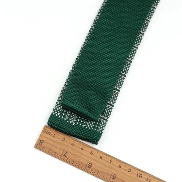 Men's Striped Knitted Knit Colorful Slim Tie New Style Fashion Leisure Classic Necktie Normal Woven Cravate Narrow Neckties 3