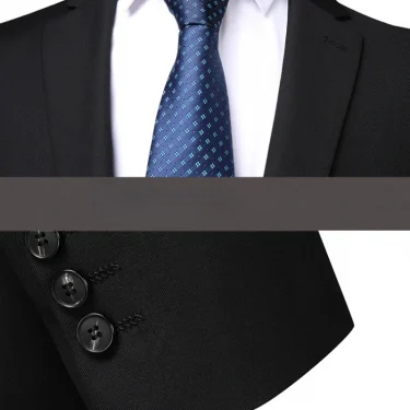 Boutique (Blazer + Trousers) Men Korean Version of The Youth Elegant Fashion Simple Casual Gentleman Best Man Suit 2 Piece Suit 5