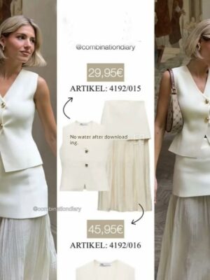 Women's New Gold Button Knit Vest